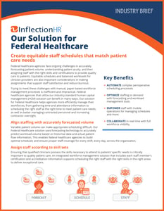 Inflection - Federal Healthcare Industry Brief - Cover